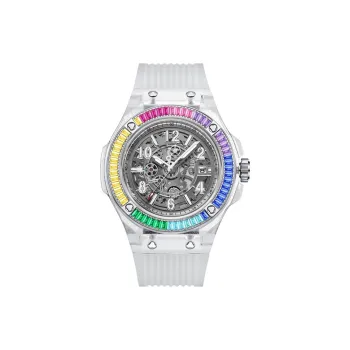 HANBORO Automatic Mechanical Movement Watch Unisex Mother of Pearl Color Watch Dial HBR982 CB