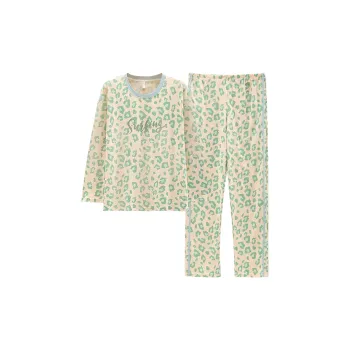 Pretty Lady Home Suit Women's Apricot Green