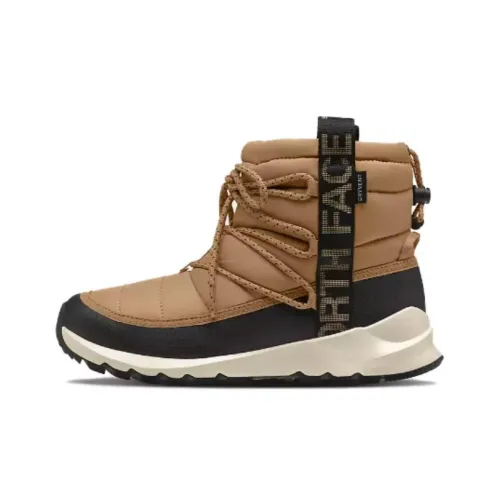 THE NORTH FACE ThermoBall Snow Boots Women's Almond Butter/TNF Black