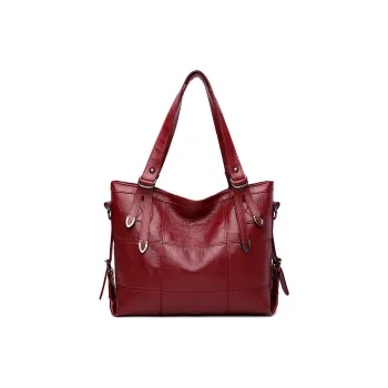 ALOENEY PU Tote Bag, Shopping Bag, Portable Crossbody Bag, Shoulder Bag Women's