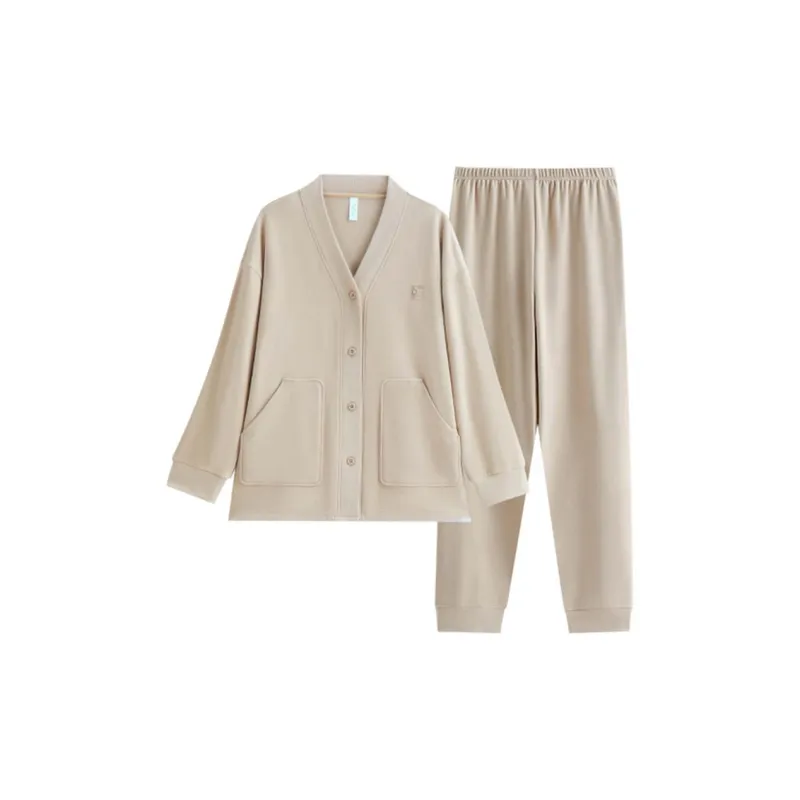 Xuan Liang Pajama Set For Fall And Winter Women's-0