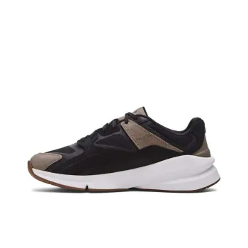 Under Armour Cushioning Wear Resistant Low Top Casual Shoes Unisex Black Brown