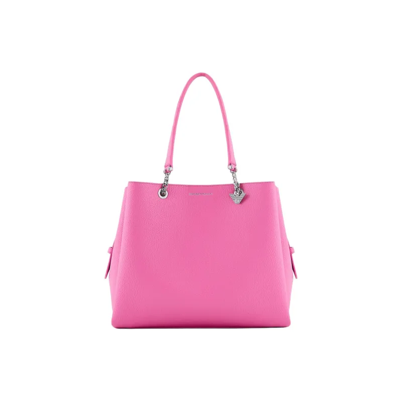 EMPORIO ARMANI PVC Shoulder Bag, Crossbody Bag, Handbag Women's Light Pink-0