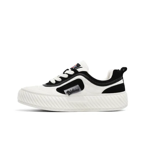 Dickies Low-Top Skateboard Shoes Women's Beige Black
