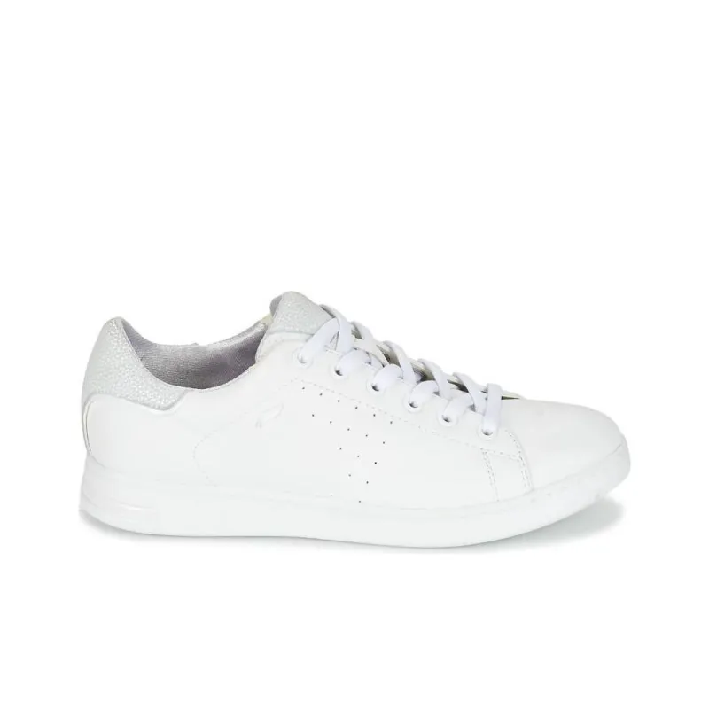 GEOX Low Top Skateboard Shoes Women's White-1