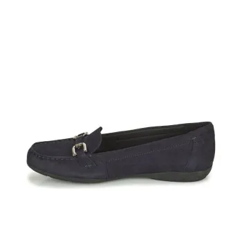 GEOX Annytah Moc Loafers Women's Marine Blue