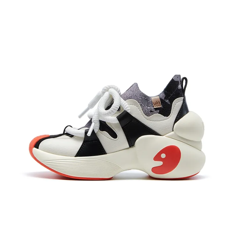 U.IN Painted Travel Shoes Bilbao A1 & A2 Artistic Collection Chunky Sneakers Women's-22