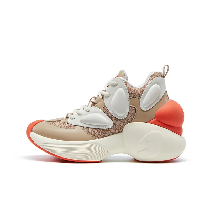 U.IN Painted Travel Shoes Bilbao A1 & A2 Artistic Collection Chunky Sneakers Women's-58