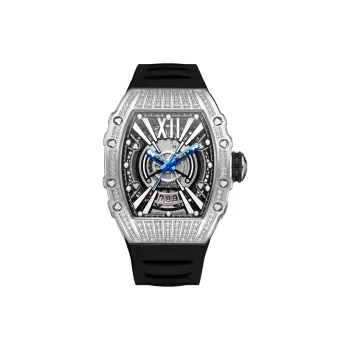 HANBORO Automatic Mechanical Movement Watch Men's Watches Cut Out Dial HBR993 BH
