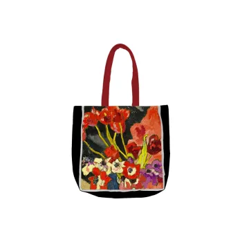 Hongna Canvas Polyester Tote Bag, Shopping Bag, Handbag, Shoulder Bag Women's