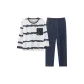 Blue White Stripes