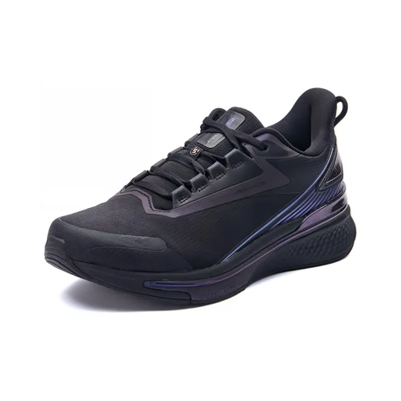 361° Rain Screen 5.0 Cushioning Rebound Low Top Running Shoes Women's Obsidian Black-1