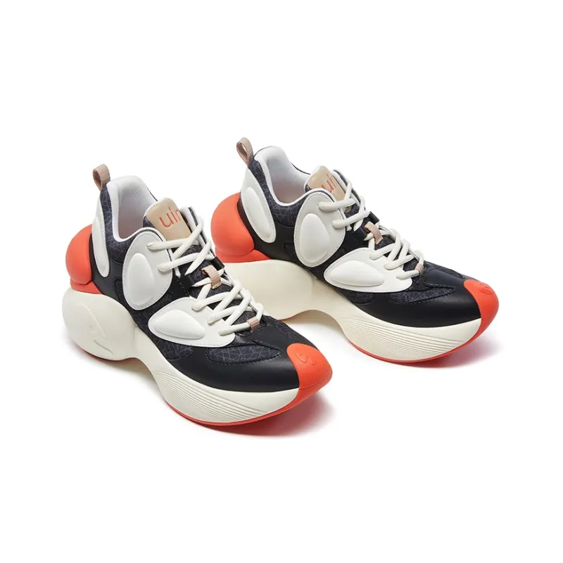 U.IN Painted Travel Shoes Bilbao A1 & A2 Artistic Collection Chunky Sneakers Women's-53