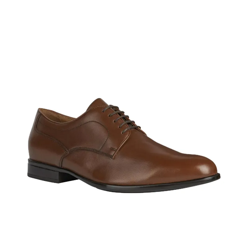 GEOX Dress Shoes Men Low Top Brown-2