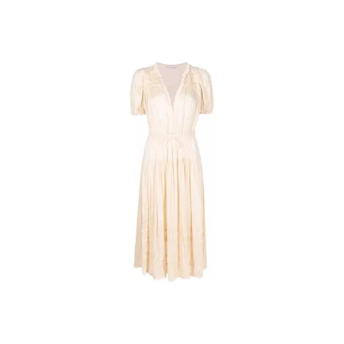 Ulla Johnson Empire-line Pleated Dress