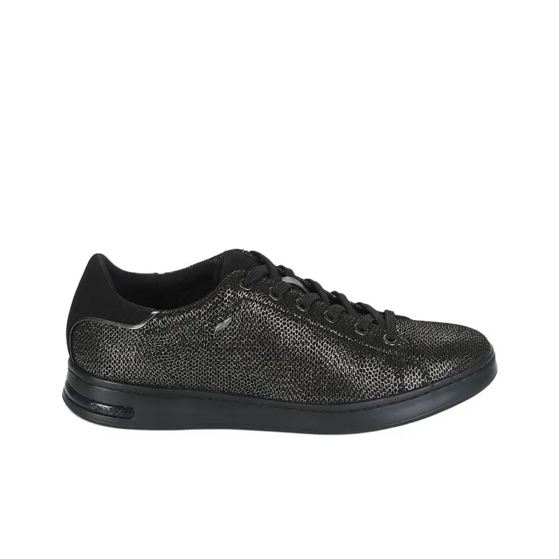 GEOX Low Top Skateboard Shoes Women's Black-1