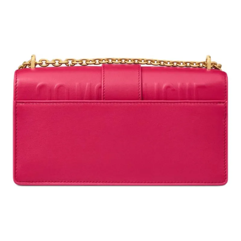 DIOR 30 Montaigne Calfskin Shoulder Bag Crossbody Bag Women's Passion Pink-3