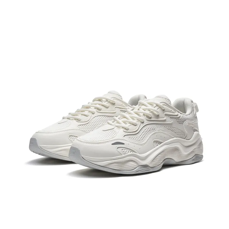 XTEP Nomadic Coverage Low Top Casual Shoes Men's Sail White-4