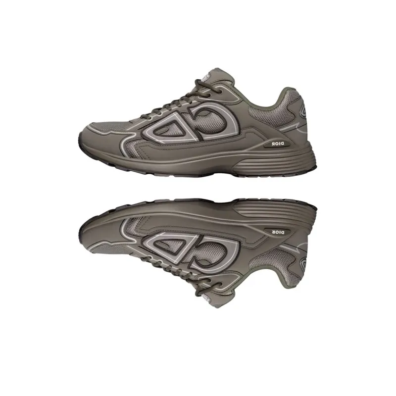DIOR B30 Low Top Olive-3