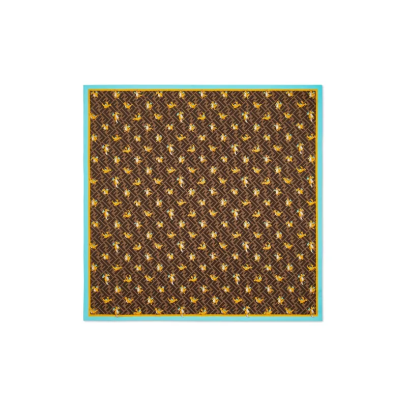 FENDI X Frgmt X Pokemon Silk Foulard-0