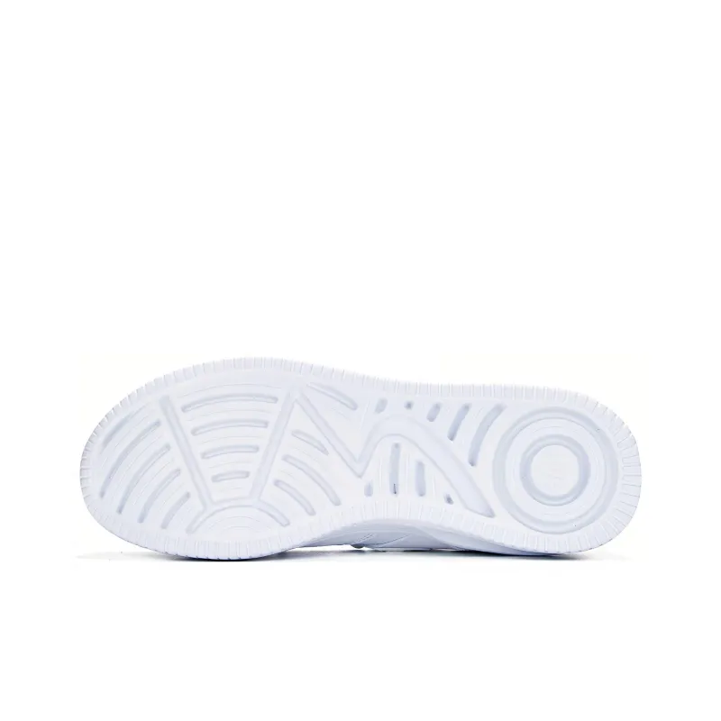 361° Slip Resistant Coverage Wear Resistant Lightweight Breathable Balance Low Top Skateboard Shoes Men's White-3