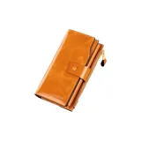 Brown (Top Grain Cow Leather) Anti-Skimming