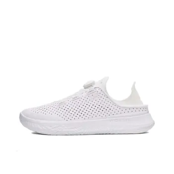 Under Armour SlipSpeed Cushioning Wear Resistant Low Top Casual Shoes Unisex White