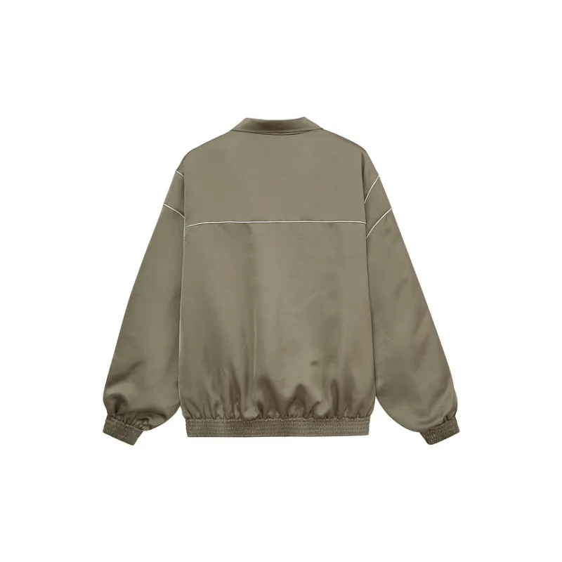 D'zzit Cropped Coats Women's Khaki-1