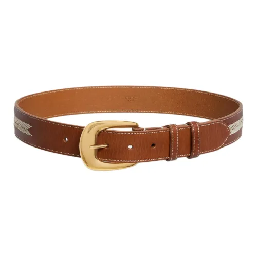 CELINE Leather Belts Women's