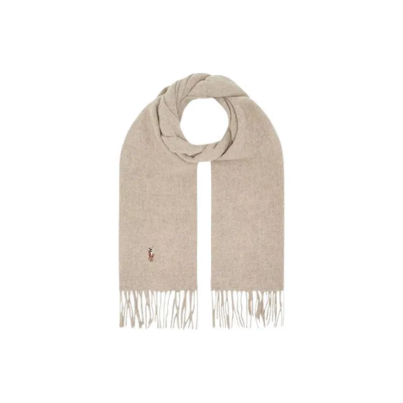 Polo Ralph Lauren Knit Scarves Unisex Khaki-0