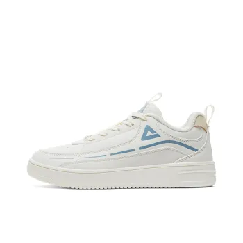 PEAK Skateboard Shoes Women's Low Top Ecru/Moon Blue