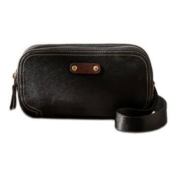 Back step Shoulder Bags Black