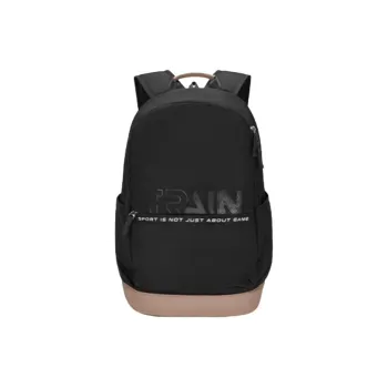 XTEP Variety Training Collection Textile Fabrics Backpack Unisex Black/Dark Gray