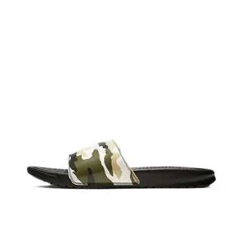 Nike Benassi Jdi Print Military Green Unisex Slippers 'Sequoia'