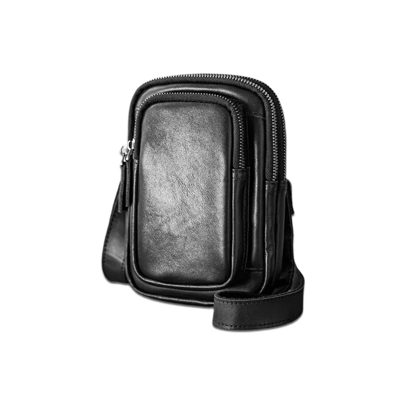 Back step Shoulder Bags Black-1