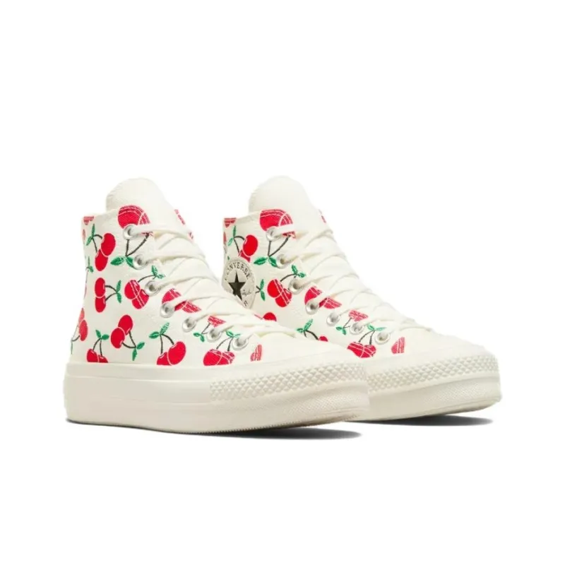 Converse Women's Chuck Taylor All Star Lift Platform High 'Cherries' Women's-2