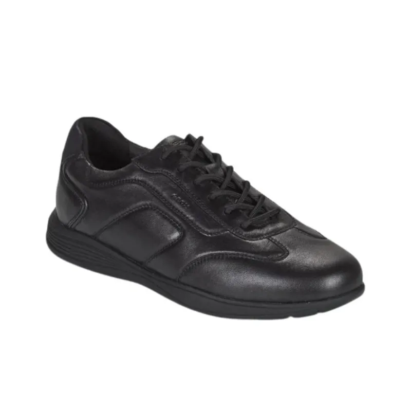 GEOX Low Top Skateboard Shoes Men's Black-2