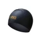 Black/Gold Half 3D Silicone Swimming Cap