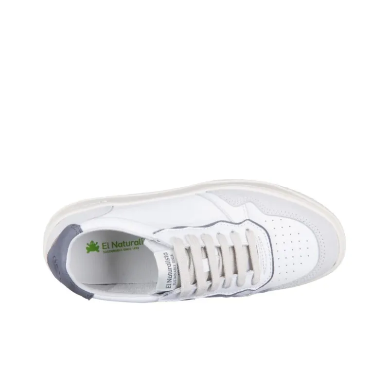 El Naturalista Skateboard Shoes Unisex White-2