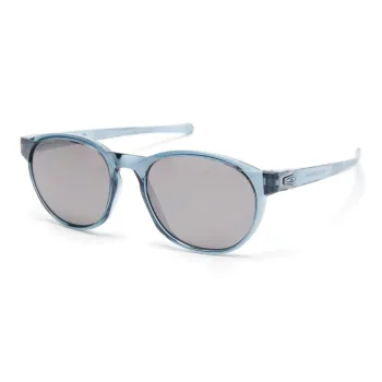 Oakley Irregular Shape Sunglasses Men's Blue