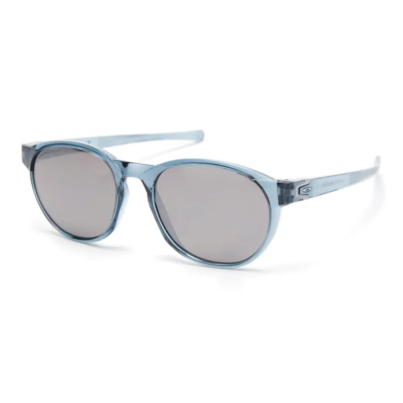 Oakley Irregular Shape Sunglasses Men's Blue-0