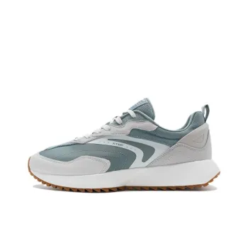 XTEP Shuoying Cushioned Wear-Resistant Full-Coverage Lightweight Low-Top Casual Shoes Men's Gray