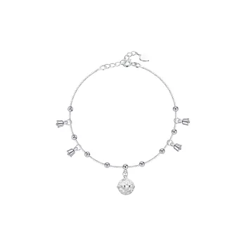 COISE S925 Silver Anklets Women's