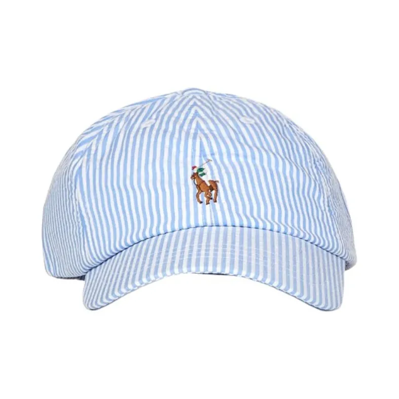 Polo Ralph Lauren Striped Seersucker Cap-0