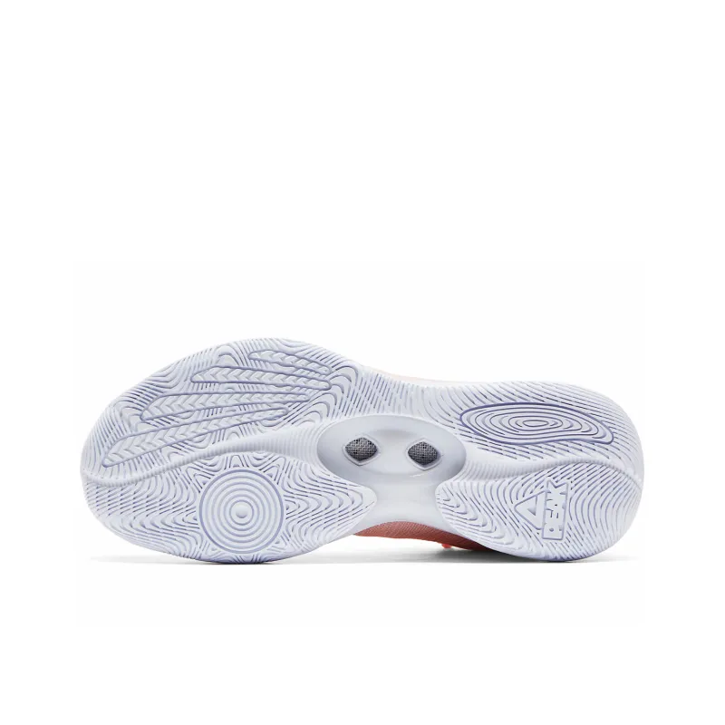 PEAK Lightweight Spirit 1.0 Basketball Shoes Women's Low Top Lemon Pink-5