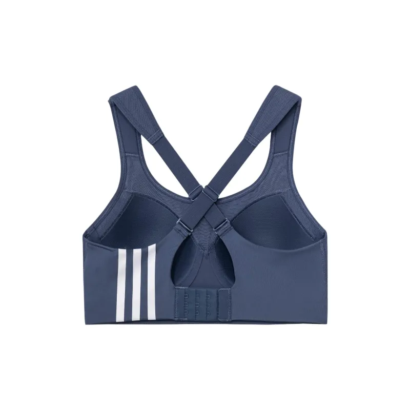 Adidas Tlrd Impact High Support Bra Sports Underwear Women's Gray Blue-1