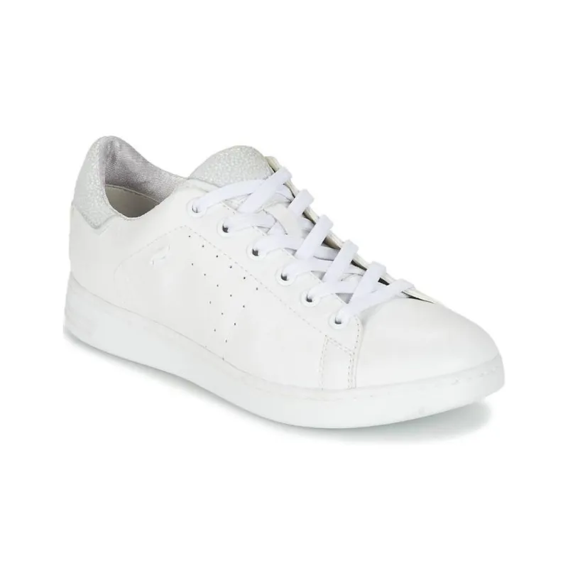 GEOX Low Top Skateboard Shoes Women's White-3