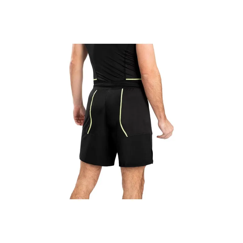 VENUM Casual Shorts Men's Black Yellow-1