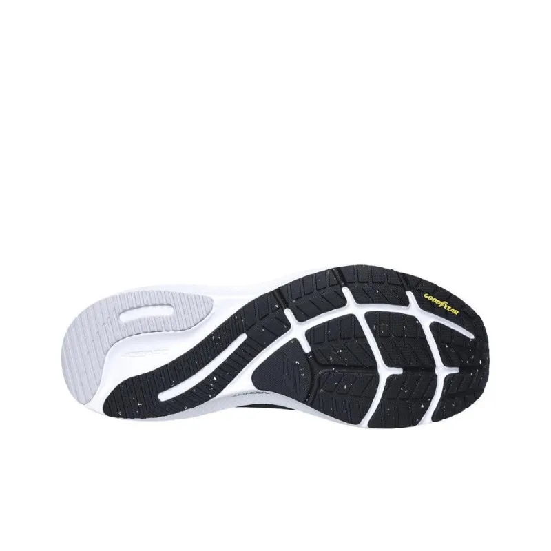 Skechers Cushioning Wear-Resistant Running Shoes Men's Black-3