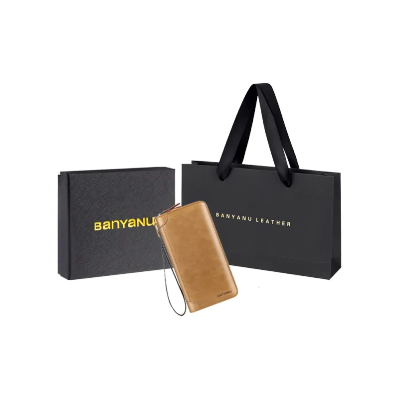 Banyanu Cow Leather Card Holder Unisex-2